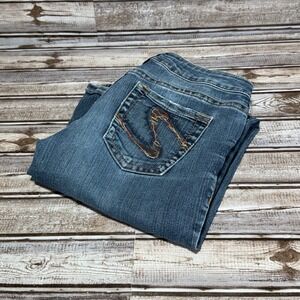 Silver Jeans Aiko Bootcut Jeans Medium‎ Wash Women's Size 28x31